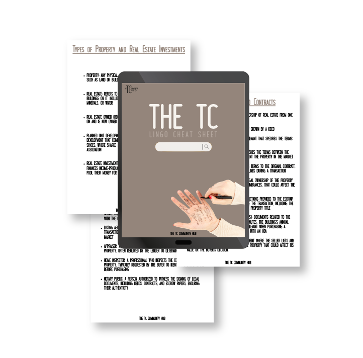 THE ULTIMATE REAL ESTATE TRANSACTION COORDINATOR LAUNCHPAD BUNDLE