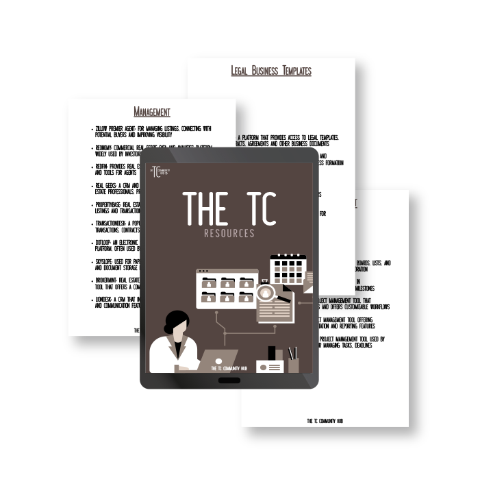 THE ULTIMATE REAL ESTATE TRANSACTION COORDINATOR LAUNCHPAD BUNDLE