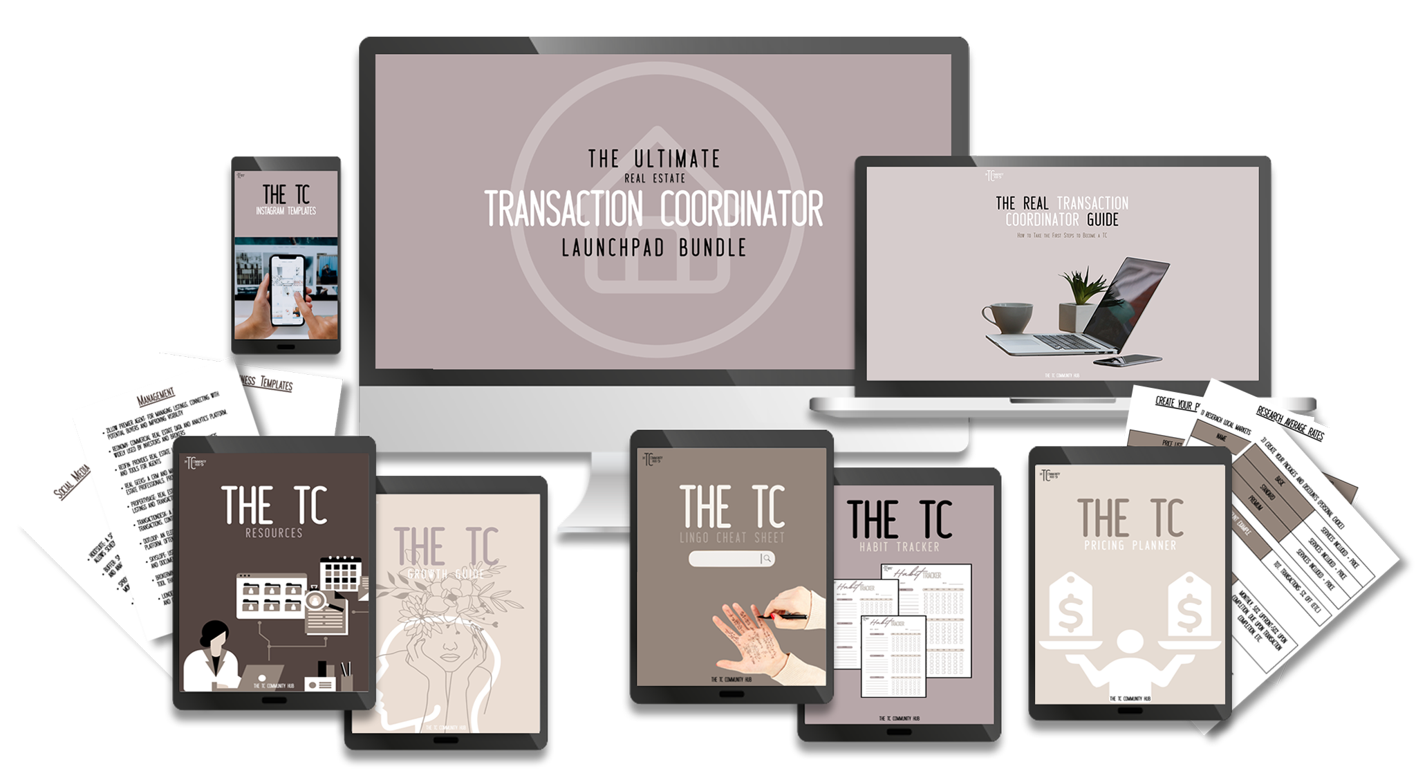 THE ULTIMATE REAL ESTATE TRANSACTION COORDINATOR LAUNCHPAD BUNDLE